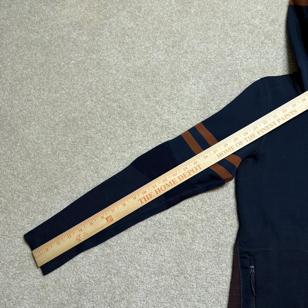 Smartwool Intraknit Merino Tech Hoodie NWT Womens Small Navy Wool Pullover Gorp - Picture 12 of 15